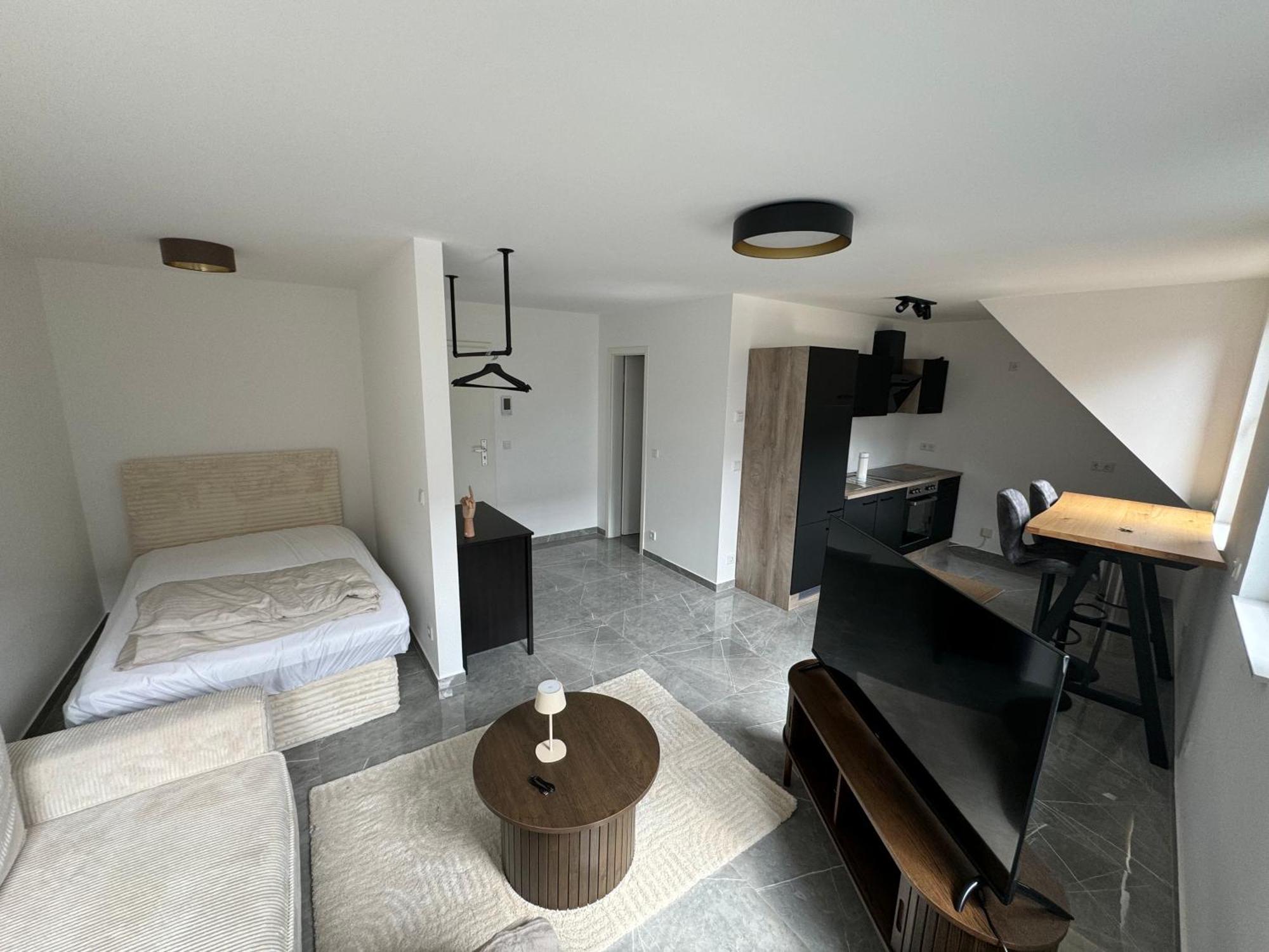 Stilvolles City-Studio Neuss Buitenkant foto